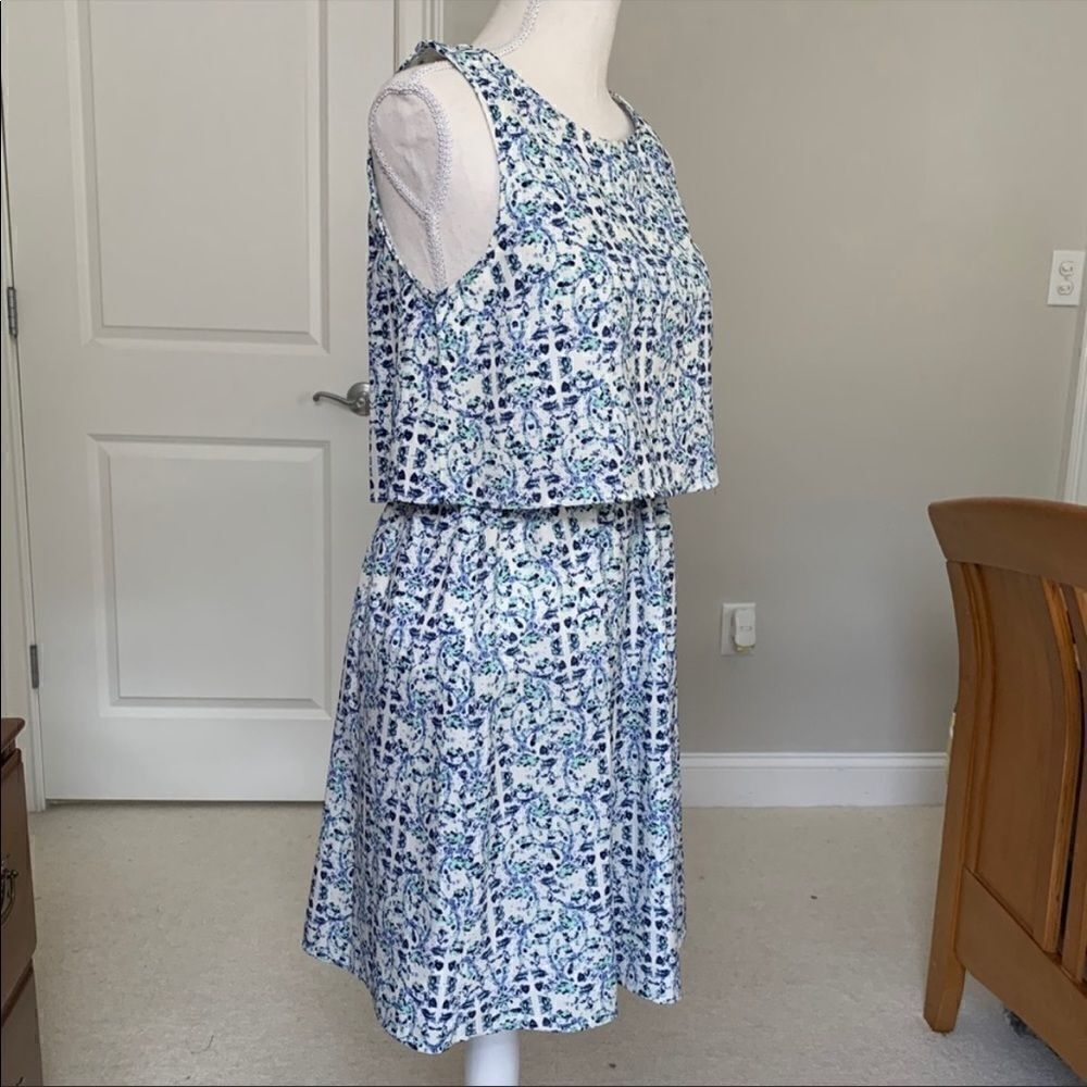 Skies are Blue Sleeveless Pop-over dress - Picture 3 of 13